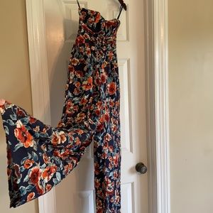 Band of Gypsies strapless jumpsuit